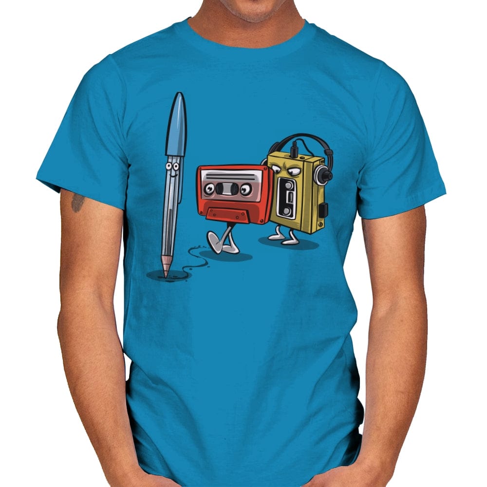 Rewind Attraction - Mens T-Shirts RIPT Apparel Small / Sapphire