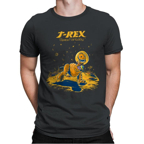 Rex Space Fantasy - Mens Premium T-Shirts RIPT Apparel Small / Heavy Metal