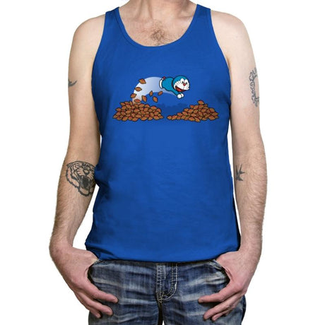 Rich Cat - Tanktop Tanktop RIPT Apparel X-Small / True Royal