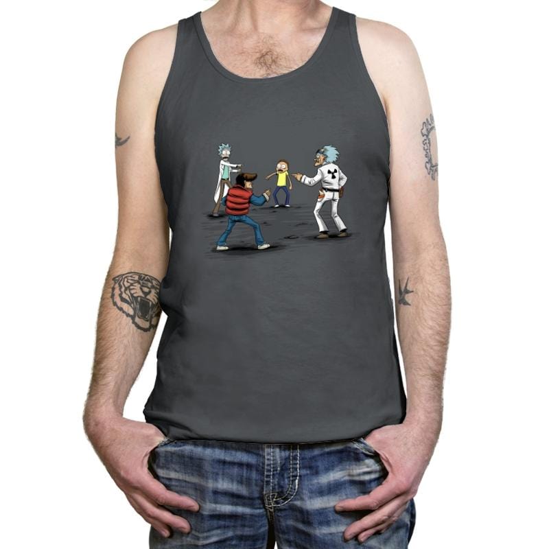 Rick and Marty - Tanktop Tanktop RIPT Apparel X-Small / Asphalt