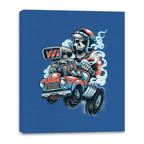 Ride or Die - Canvas Wraps Canvas Wraps RIPT Apparel 16x20 / Royal