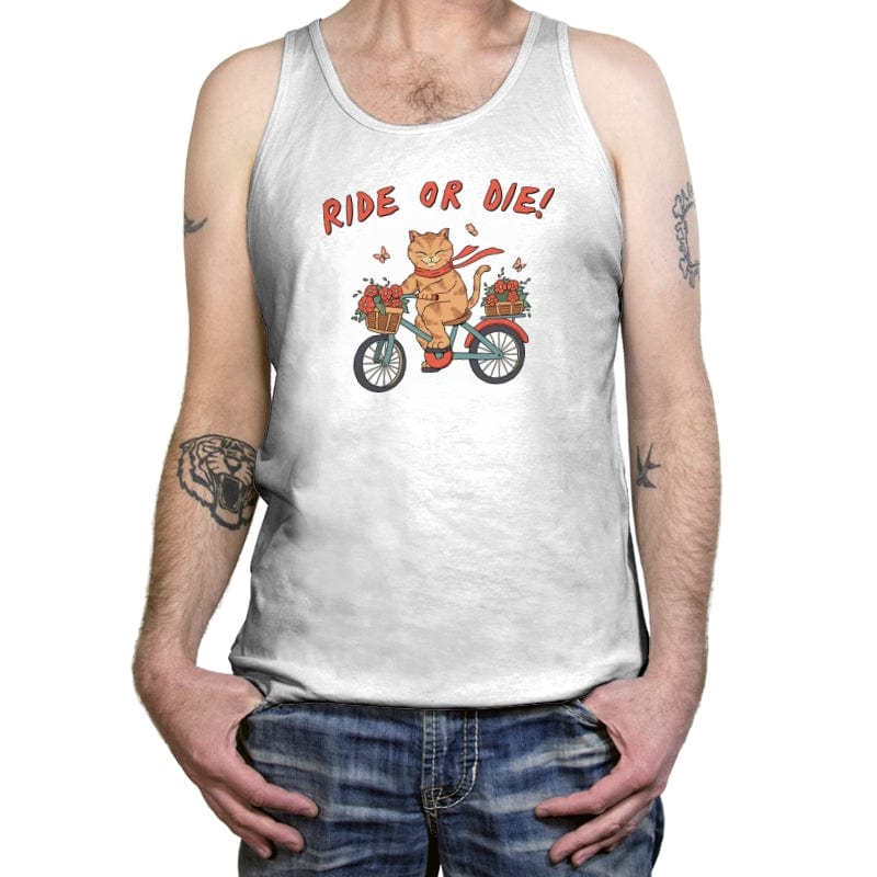 Ride or Die Catana - Tanktop Tanktop RIPT Apparel X-Small / White