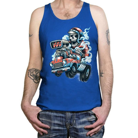 Ride or Die - Tanktop Tanktop RIPT Apparel X-Small / True Royal