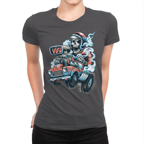 Ride or Die - Womens Premium T-Shirts RIPT Apparel Small / Heavy Metal