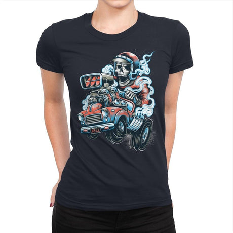 Ride or Die - Womens Premium T-Shirts RIPT Apparel Small / Midnight Navy