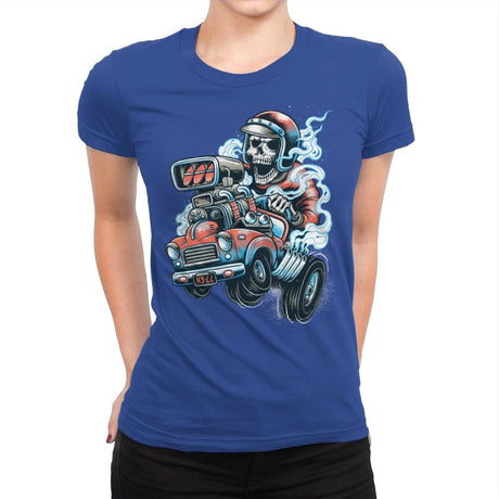 Ride or Die - Womens Premium T-Shirts RIPT Apparel Small / Royal