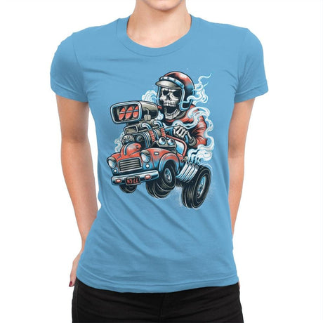 Ride or Die - Womens Premium T-Shirts RIPT Apparel Small / Turquoise