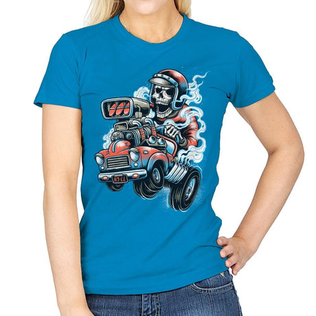 Ride or Die - Womens T-Shirts RIPT Apparel Small / Sapphire