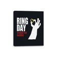 Ring Day - Canvas Wraps Canvas Wraps RIPT Apparel 8x10 / Black