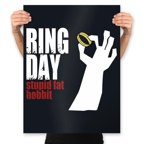 Ring Day - Prints Posters RIPT Apparel 18x24 / Black