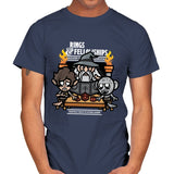 Rings and Fellowships - Mens T-Shirts RIPT Apparel Small / Navy