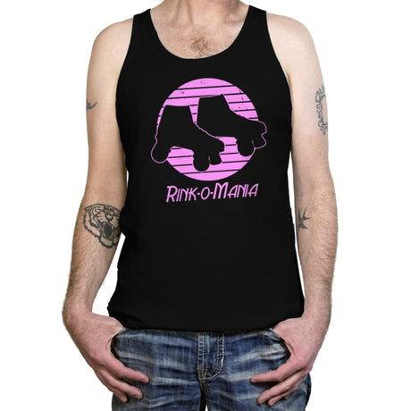 Rink-O-Maniac - Tanktop Tanktop RIPT Apparel X-Small / Black