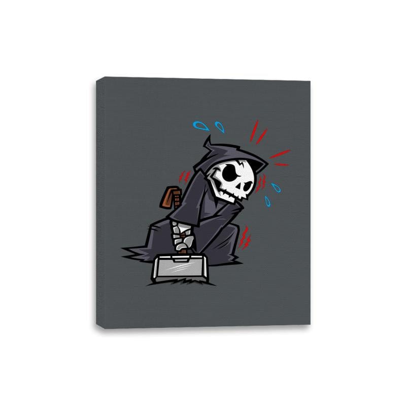 RIPT REAPER #3 - Canvas Wraps Canvas Wraps RIPT Apparel 8x10 / Charcoal