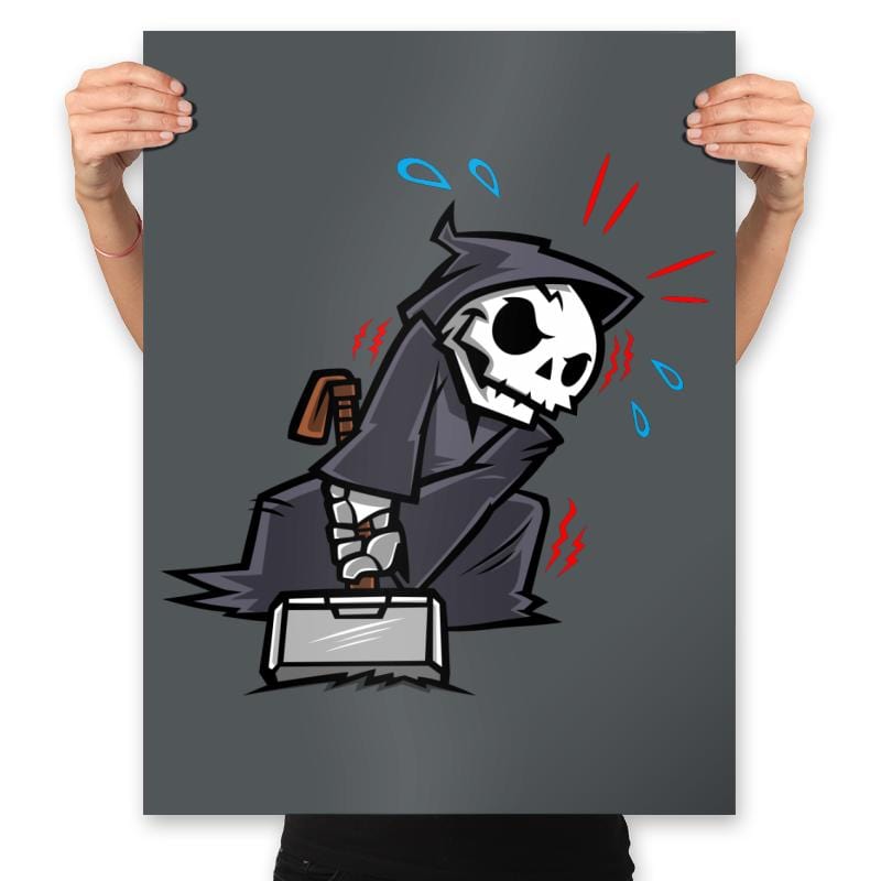 RIPT REAPER #3 - Prints Posters RIPT Apparel 18x24 / Charcoal