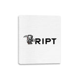 RIPT Reaper Chest Logo - Canvas Wraps Canvas Wraps RIPT Apparel 8x10 / White