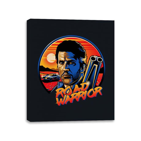 Road Warrior - Canvas Wraps Canvas Wraps RIPT Apparel 11x14 / Black