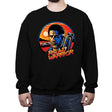 Road Warrior - Crew Neck Sweatshirt Crew Neck Sweatshirt RIPT Apparel Small / Black