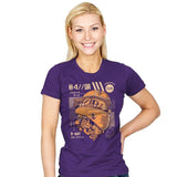 Robo-Head - Womens T-Shirts RIPT Apparel Small / Purple