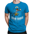 Robo-Rodeo - Mens Premium T-Shirts RIPT Apparel Small / Turqouise