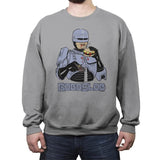 RoboSlob - Crew Neck Sweatshirt Crew Neck Sweatshirt RIPT Apparel Small / Sport Gray