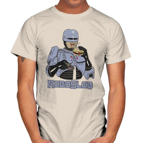 RoboSlob - Mens T-Shirts RIPT Apparel Small / Natural