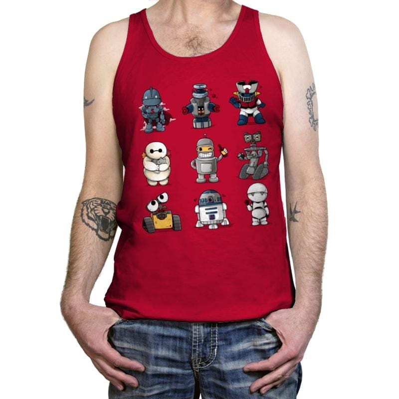 Robot Kawaii - Tanktop Tanktop RIPT Apparel