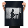 Robot Shadow - Prints Posters RIPT Apparel 18x24 / Black