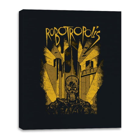 Robotropolis - Canvas Wraps Canvas Wraps RIPT Apparel 16x20 / 151515