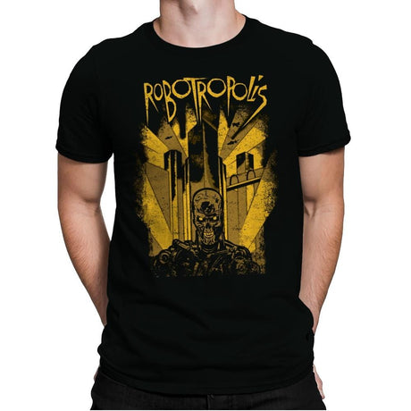 Robotropolis - Mens Premium T-Shirts RIPT Apparel Small / 151515