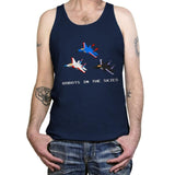 Robots in the Skies - Tanktop Tanktop RIPT Apparel