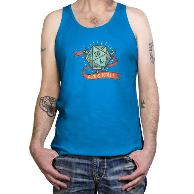 Rock and Rollplay - Tanktop Tanktop RIPT Apparel X-Small / Teal