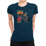 Rock 'em Sock 'em Justice Exclusive - Womens Premium T-Shirts RIPT Apparel Small / Midnight Navy