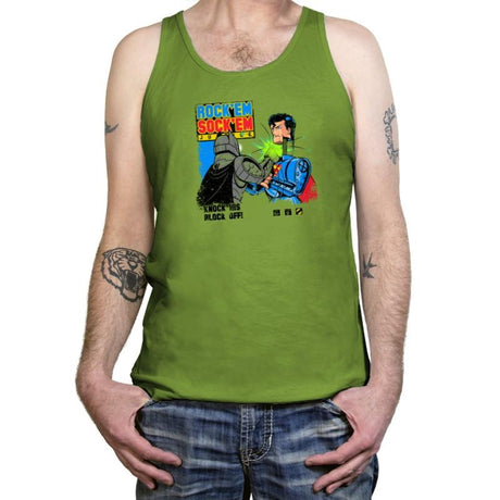 Rock 'em Sock 'em Super Friends Exclusive - Tanktop Tanktop RIPT Apparel X-Small / Leaf