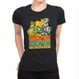 Rock'em Sock'em Synthezoids - Womens Premium T-Shirts RIPT Apparel Small / Black