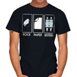 Rock Paper Sisters - Mens T-Shirts RIPT Apparel Small / Black