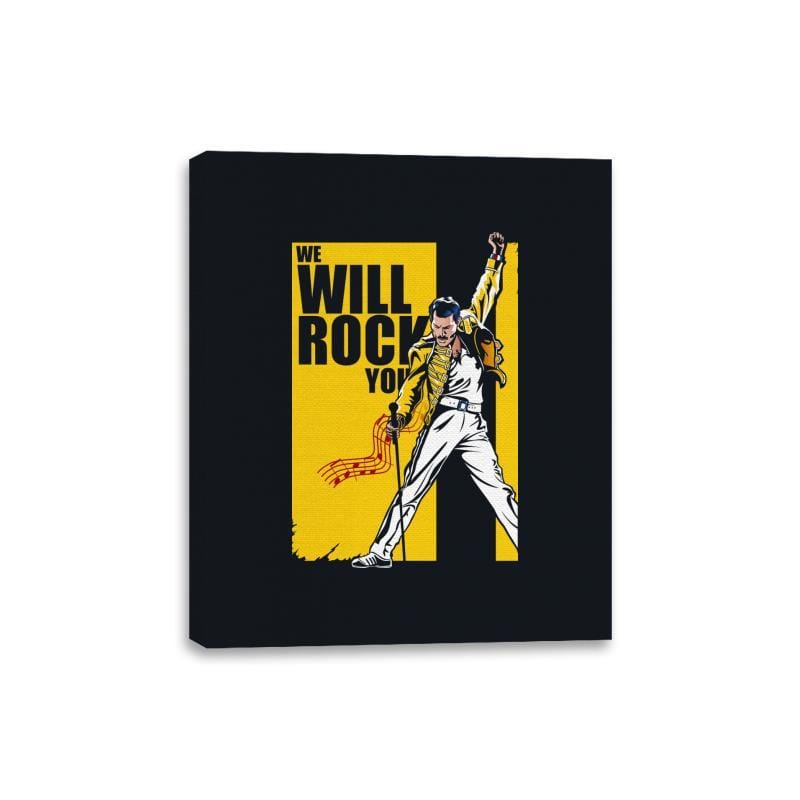 Rock You - Canvas Wraps Canvas Wraps RIPT Apparel 8x10 / Black