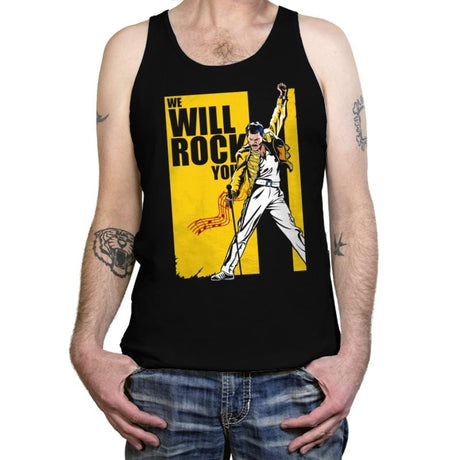 Rock You - Tanktop Tanktop RIPT Apparel X-Small / Black