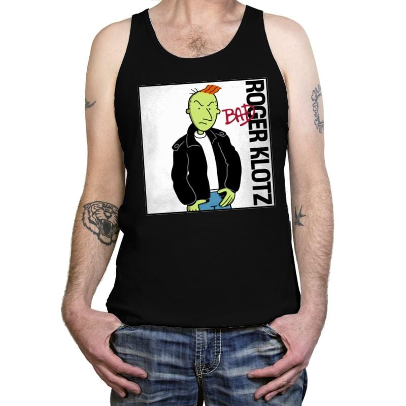 Roger BAD - Tanktop Tanktop RIPT Apparel X-Small / Black