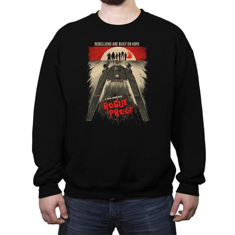 Rogue Proof - Crew Neck Sweatshirt Crew Neck Sweatshirt RIPT Apparel