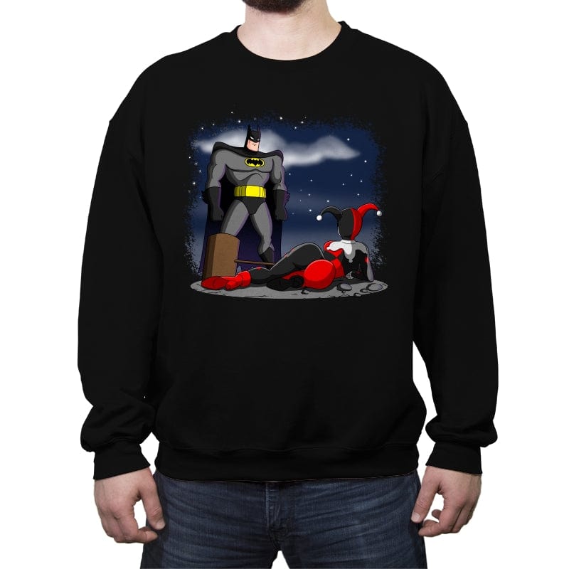 Rogue Quinn - Crew Neck Sweatshirt Crew Neck Sweatshirt RIPT Apparel Small / Black