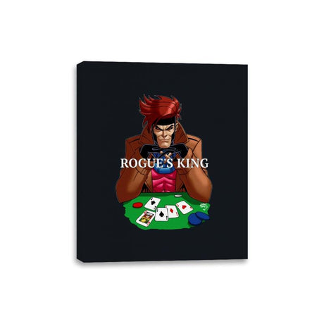 Rogue's King - Canvas Wraps Canvas Wraps RIPT Apparel 8x10 / Black