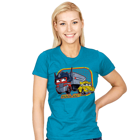 Roll Out - Womens T-Shirts RIPT Apparel