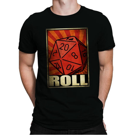 Roll The Dice - Mens Premium T-Shirts RIPT Apparel Small / Black