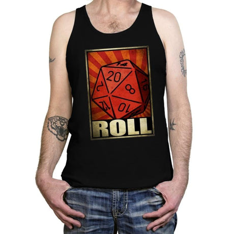 Roll The Dice - Tanktop Tanktop RIPT Apparel X-Small / Black