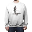 Rolling a One - Crew Neck Sweatshirt Crew Neck Sweatshirt RIPT Apparel Small / White