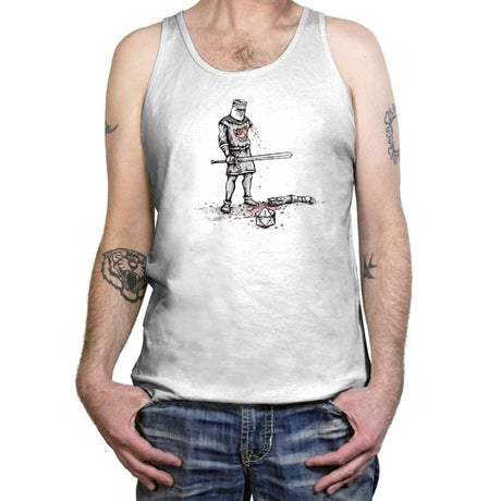 Rolling a One - Tanktop Tanktop RIPT Apparel X-Small / White