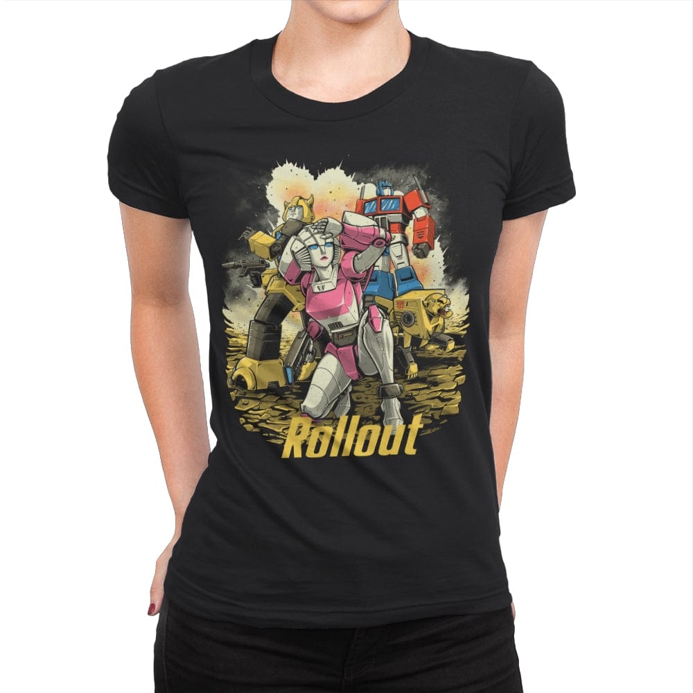 Rollout - Womens Premium T-Shirts RIPT Apparel Small / Black