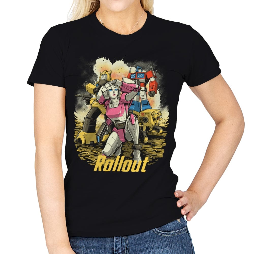 Rollout - Womens T-Shirts RIPT Apparel Small / Black