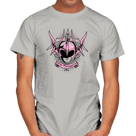 Rosea Ordo Pterosauria - Zordwarts - Mens T-Shirts RIPT Apparel Small / Ice Grey