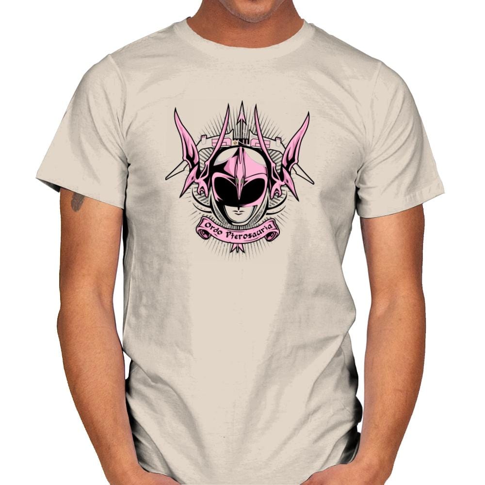 Rosea Ordo Pterosauria - Zordwarts - Mens T-Shirts RIPT Apparel Small / Natural